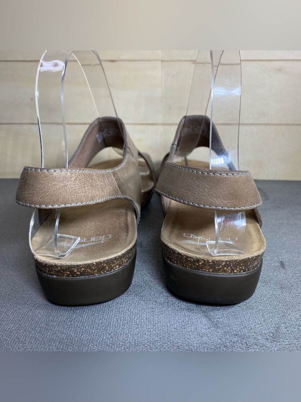 Dansko Reece Sandals Brown Leather Women's Size 7 Shoes EU37 Slingback - Picture 6 of 11